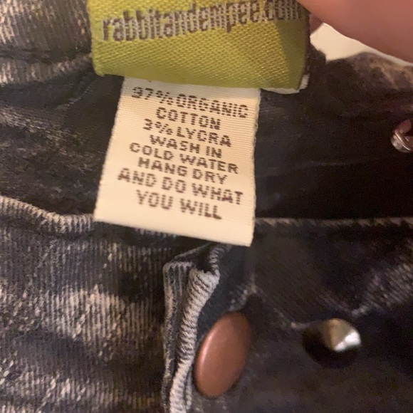 Rabbit and Empee denim - S/M/L - black wash only - Picture 13 of 16